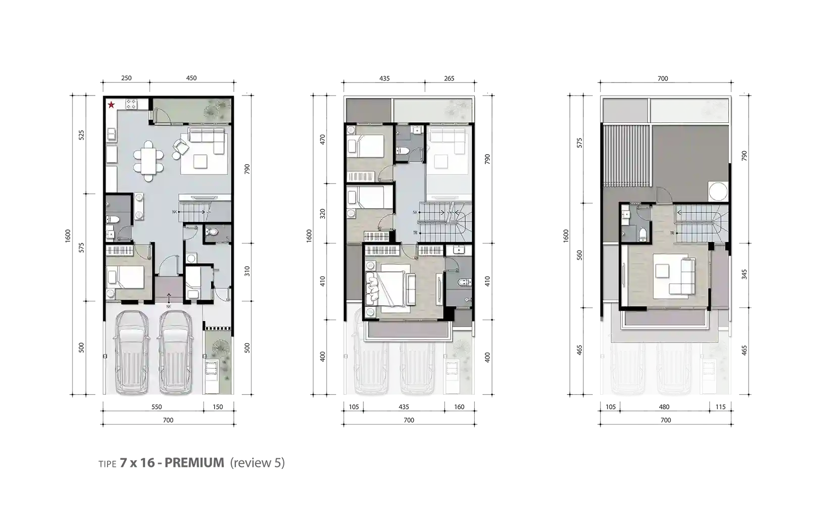Floor plan for Aurora D Premium